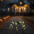 thumbnail image 3 of Halloween Decorations, Large Realistic Green Spider Prop, Lifelike Halloween Decoration for Indoor Outdoor Haunted House, Scary Prank Decor for Yard and Garden, 3 of 4