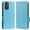 Cyanblue, variant on Allytech Flip Case for Samsung Galaxy S25 Ultra, PU Leather Slim Fit Shell Cards Holder Kickstand Shockproof Anti-Scratch Corner Protective Wallet Case for Samsung Galaxy S25 Ultra, Cyanblue