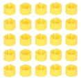thumbnail image 4 of 200Pcs 8mm Pigeons Ring No Words Poultry Leg Identify Foot Ring Clip Pigeons Bird Training ToolYellow, 4 of 14