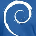 thumbnail image 3 of CafePress - 4 3 Debian Logo Notext White T Shirt - Men's Fitted T-Shirt, 3 of 4
