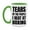 White/Light Green, variant on Funny Boxing Mug - "Tears Of The People I Beat At Boxing" - 11Oz Or 15Oz Ceramic Coffee Cup