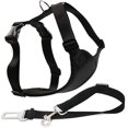 thumbnail image 1 of Arnés de chaleco de seguridad para perros con cinturón de seguridad para la mayoría de los coches, chaleco con correa de viaje, 1 of 1