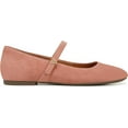 thumbnail image 2 of Vionic Women's Alameda Mary Janes Flat Cinder Rose Pink Suede 8.5M, 2 of 5