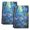 Lake Blue Dark Blue, variant on Blue Butterfly Kitchen Towels Set of 2, Modern Art Forest Butterflies Absorbent Dish Towels for Kitchen, Microfiber Hand Towel, Quick Drying Tea Towel for Cleaning Decorative Dishcloths