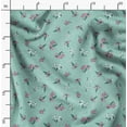 thumbnail image 2 of Soimoi Poly Canvas Green Fabric By the Yard - 56 Inch Wide - Florals, Leaves Print Fabric - Elegant & Beautiful Patterns for Fashion and Home Decor Printed Fabric, 2 of 6