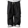 thumbnail image 1 of Zszcpp Men Work Pants Sports Long Loose Comfortable Sports Wide Leg Trend Overalls Wide Leg Trousers Casual Trouser, 1 of 4