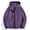 A_ Purple, variant on Plus Size Womens Oversize Lightweight Windbreaker Jacket Loose Long Sleeve Hooded Zipper Coat Hiking Fishing Active Raincoat Green XXXXL