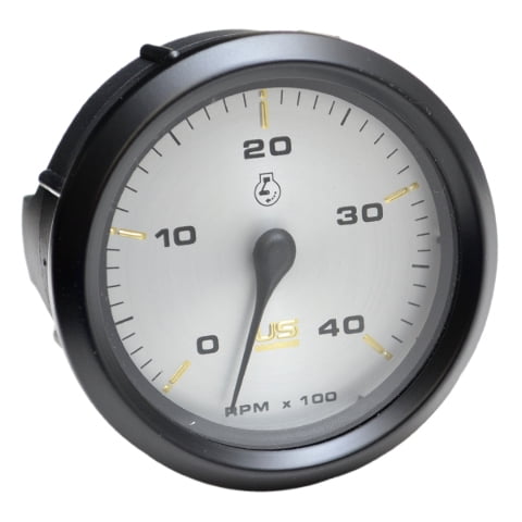 Faria Boat Diesel Tachometer TD9712A | US Marine D-Tronic 3 1/4 Inch