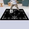 thumbnail image 4 of Football Foot Training Floor Mat Household Mud Sports Control Carpet Indoor Soundproof Football Mat, 4 of 5
