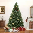 thumbnail image 3 of ModFusion Green Artificial Christmas Tree, 880 Branch Tips, Hinged Design with Foldable Metal Stand, No Lights, 6 ft, 3 of 10