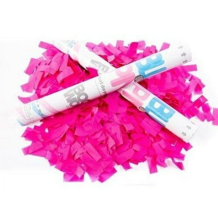 Boomwow Red Streamers Confetti Poppers for Party Celebration
