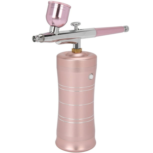 Pulverizador de oxígeno de agua, aerógrafo portátil de metal de aluminio Nano Spray, para el cuidado de la piel Cuidado facial Todos los tipos de piel IluminadorHealthAndBeautyElectronics Fyydes Descripción de la referencia