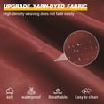 thumbnail image 3 of UDPATIO Outdoor Cushions, Patio Furniture Cushions, 4" Thick Replacement Outdoor Cushions, Patio Sofa Cushions with Water-Resistant Deep Seat Outdoor Couch Cushions(Red), 3 of 9