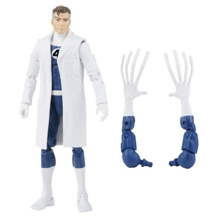 UPC: 5010993842520 | Hasbro Marvel Legends Series Retro Fantastic Four Mr. Fantastic Action Figure