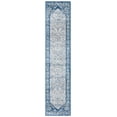 thumbnail image 2 of SAFAVIEH Brentwood Theobald Oriental Runner Rug, Blue/Ivory, 2' x 9', 2 of 11