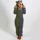 thumbnail image 5 of Pntutb Mujer Manga Larga Con Capucha Mono Pijama Casual Invierno Cálido Rompe Ropa De Dormir Pntutb Pntutb-4199, 5 of 8