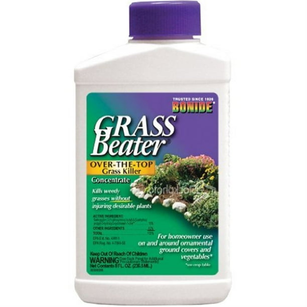 Bonide Grass Beater OverTheTop Grass Killer Concentrate, 8 oz