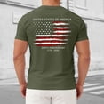 thumbnail image 2 of 250 Years 1776 2026 250th Birthday USA American Flag Mens T-Shirt,AG, 2 of 7