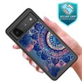 thumbnail image 3 of Google Pixel 6 Pro Case, Rosebono Hybrid Graphic Design Pattern Hard Back Pannel Cover Case For Google Pixel 6 Pro (Mandala), 3 of 4