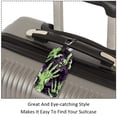 thumbnail image 3 of Square 2Pack PU Leather Halloween Scary Hands Cruise Luggage Tag with Privacy Cover and Name ID Tag for Travel Handbags Backpacks Luggage Tags, 3 of 6