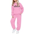 thumbnail image 3 of RTKFRFLM Girls Kids 2-Piece Outfit Printed Hoodie Pants Casual Fashion Playwear 2-14Y, 3 of 3