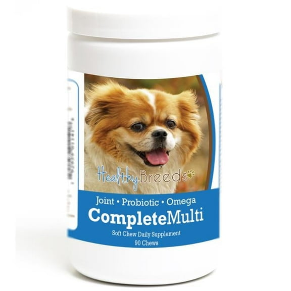 Healthy Breeds 192959011418 Tibetan Spaniel all in one Multivitamin Soft Chew - 90 Count