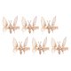 thumbnail image 4 of 3pcse niña accesorios de tocado mariposa modelando clips de pelo accesorios para el cabello, 4 of 6
