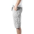 thumbnail image 3 of Ma Croix Men's Premium Cargo Shorts with Belt, 3 of 7