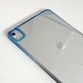 thumbnail image 5 of Allytech iPad Pro 11 Case 2022/2021/2020/2018, iPad Air 4 Case, iPad Air 5 Case, Clear Transparent Gradient Color Anti-Scratch Shockproof Drop Proof Ultra Slim Cover Case for Girls Women - Blue, 5 of 12
