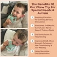 thumbnail image 5 of Vibrating Sensory Chew Toy - USB Chargeable Chewy Toys for Autism & Vibrating Teether for Baby 3m+, 5 of 11