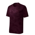 thumbnail image 5 of Sport-Tek Youth CamoHex Tee-M (Maroon), 5 of 6