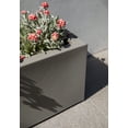 thumbnail image 5 of Veradek Block Series Trough 36" Plastic Planter - Gray, 5 of 13