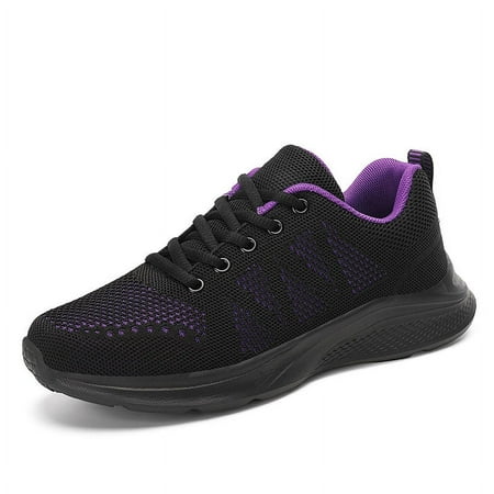 

Womens Trainer Shoes Lace Up Fitness Shoes Running Walking Sneakers Size 5-8.5
