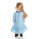 thumbnail image 4 of The Queen's Treasures 18 Inch Doll Clothes, Little House on The Prairie Authentic Laura & Mary Ingalls Blue Check Dress Outfit , Compatible for Use with American Girl Dolls, 4 of 5