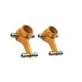 thumbnail image 1 of Soporte de buje de dirección delantero mejorado Vogacara 2 piezas para coche de control remoto Wltoys K969 1/28 Aleación de aluminio Oro, 1 of 6