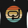 thumbnail image 4 of Inktastic Scuba Diver Retro Sunset Diving Gift Boys or Girls Toddler T-Shirt, 4 of 5