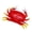 1 piece-L, variant on 1/2Pcs Simulated Crabs Figurines User Friendly ABS Materials Table Decoration Perfect For Kitchen And Marine Decors