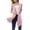 Pink, variant on DondPO Blazers for Women Women's Front Draped Cardigan Women Blouse Vest Asymmetric Sleeveless Women's Coat Womens Blazers Dressy Casual Casual Blazer for Women Black L