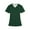 03 Green, variant on Scrub Top for Woman Stretch Women's Tops Short Sleeve V Neck Solid Color Casual Light Plus Size with Pockets Blue Size 2XL
