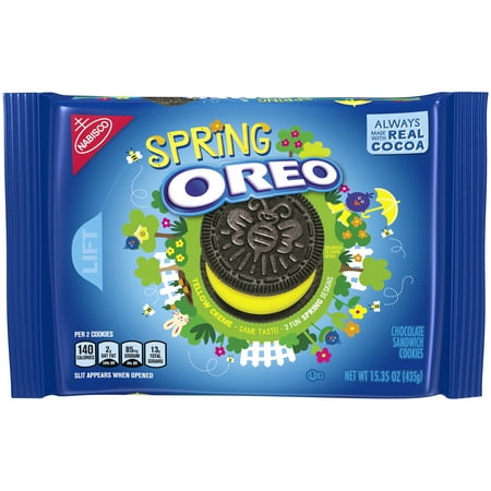 UPC 044000028602 product image for Nabisco Oreo Spring Sandwich Cookies Limited Edition, 15.35 Oz. | upcitemdb.com