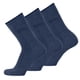 thumbnail image 1 of camel active Calcetines para hombre, paquete de 3 - Calcetines básicos, algodón orgánico Añil jaspeado 39-42, 1 of 1