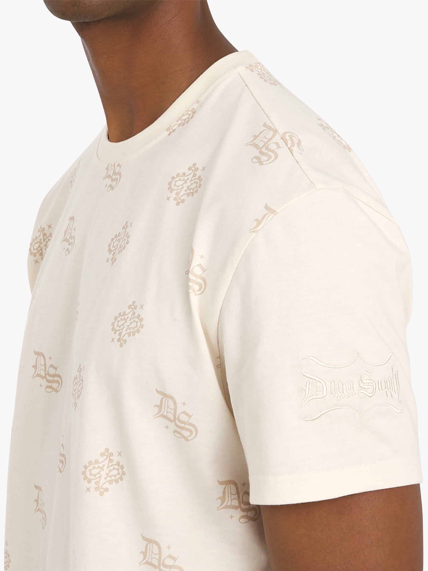 Dogg Supply by Snoop Dogg All-Gender Young Men's and Women's Bandana Crew Top Tee Shirt, Sizes XS - 5XL