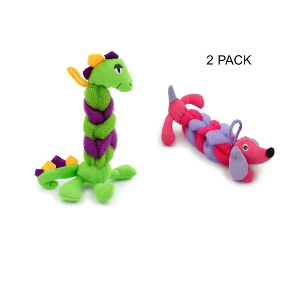 Razz My Little Bath Buds Animal Bathtime Scrunchies Braided Bath Sponge for Kids