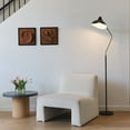 thumbnail image 5 of Brightech Swoop 69" LED Floor Lamp, Tall Lamp with Adjustable Head, Modern Lamp for Living Rooms & Offices, Standing Lamp with Heavy Base for Bedrooms, Stunning Living Room Decor, 5 of 17
