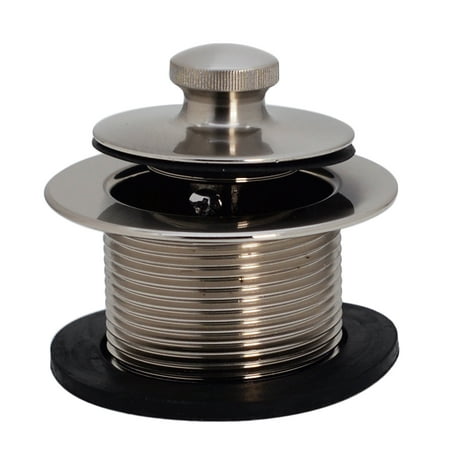 

Westbrass D331-20 1-1/2 NPSM Twist & Close Bathtub Drain Plug Coarse Thread Stainless Steel