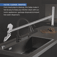 Garbage Disposer Unjamming Wrench,Silver Garbage Disposal Wrench Tool