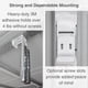 thumbnail image 4 of Soporte de puerta de garaje SOLVIX para sensores de entrada de alarma SimpliSafe, 4 of 7