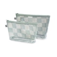 thumbnail image 2 of Juego de 2 bolsas de viaje Tiny Twinkle a prueba de desorden (Sage Checkers), 2 of 5
