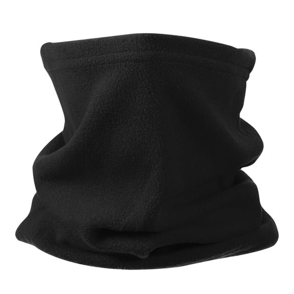 Uxcell Winter Neck Gaiter, Winter Warmer Ski Face Polar Fleece Mask Scarf Thermal Stretch Thick Windproof Scarves- for (Men Women/Cold Weather/Skiing/Snow Boarding/Running) Black