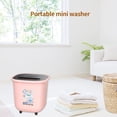 thumbnail image 3 of Estbridge Washing Machine with Spin Dryer for Clothes Laundry Bucket Washer. Portable and Practical Washing Machine for Camping  Rv  Travel  Sdurable Mall Spaces, 3 of 7